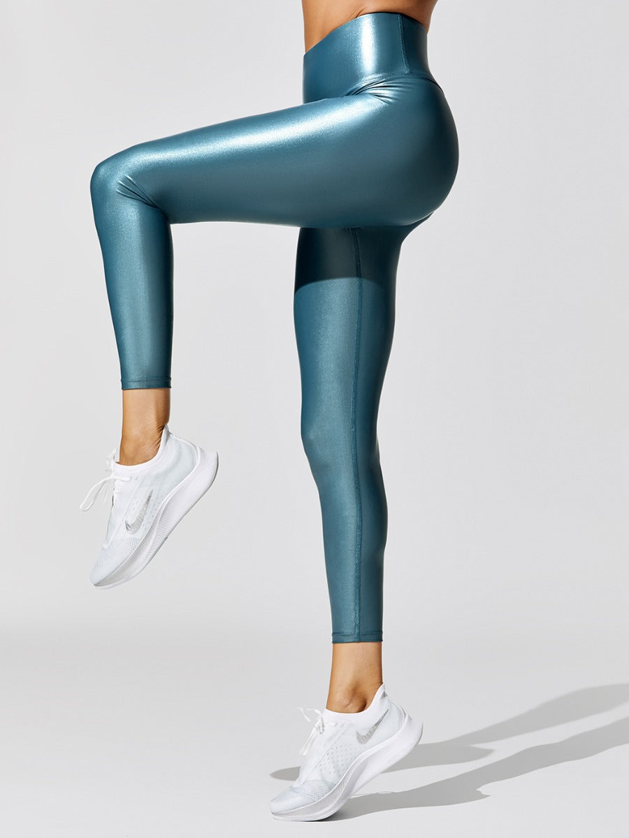 Leggins Glossy Teal