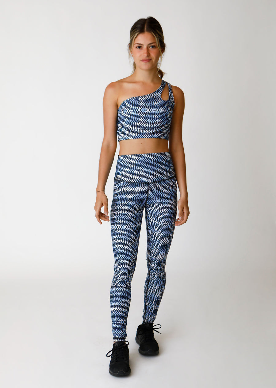 Leggins Víbora azul