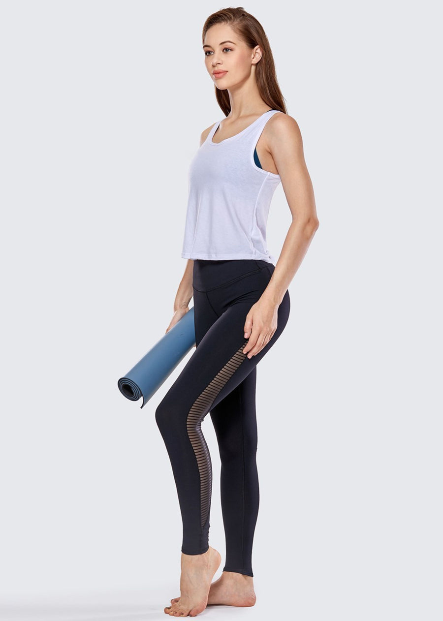 Leggins Negro red