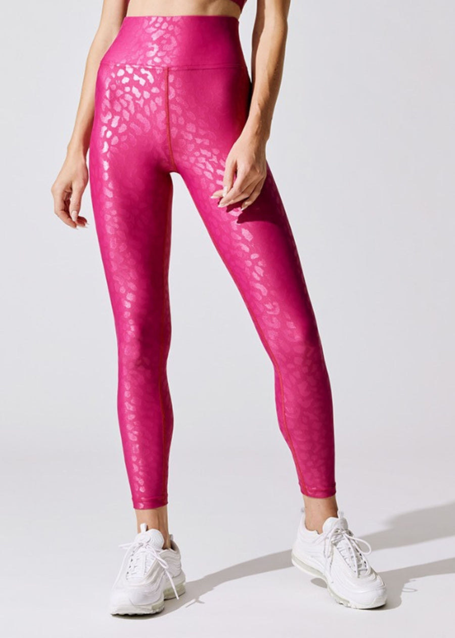 Leggins Leo brillo fucsia