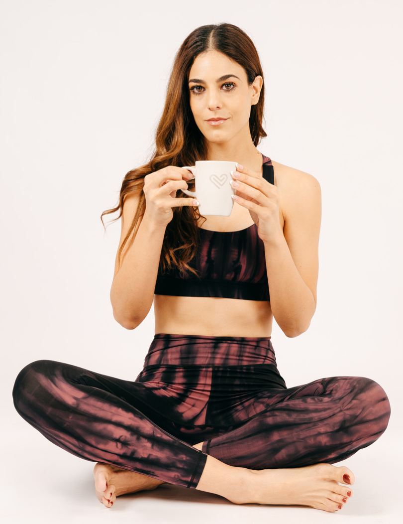 Top Tie Dye Morado